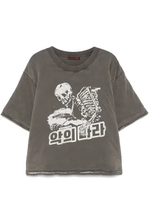 LU’U DAN Cotton T-Shirt