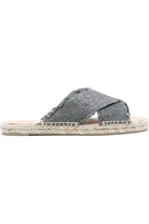 Castaner Palmera Canvas Flat Sandals