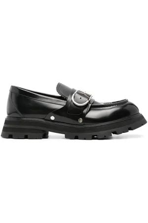 Alexander McQueen Logo Loafers