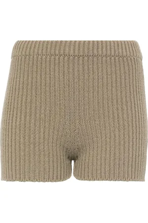 Max Mara Cotton Knitted Shorts