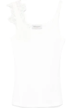 ERMANNO SCERVINO Lace Detail Tank Top