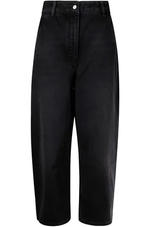 STUDIO NICHOLSON Chalco Wide Leg Denim Jeans