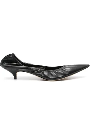 The Row Uxor Leather Pumps