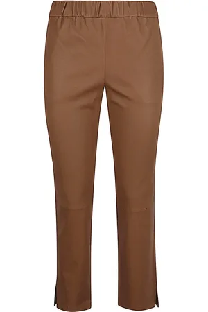 Enes Leather Trousers