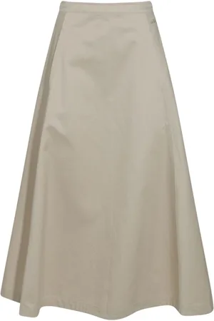add Flared Midi Skirt