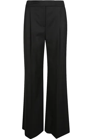 VIA MASINI 80 Wool Blend Trousers