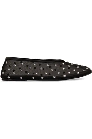 Khaite Crystal Embellished Ballet Flats