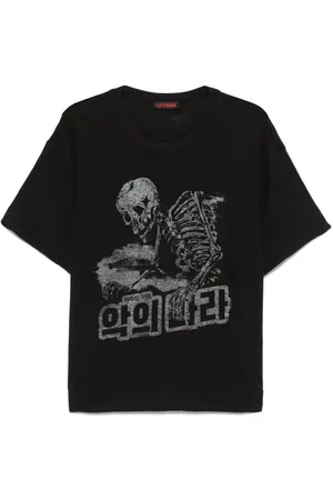 LU’U DAN Cotton T-Shirt
