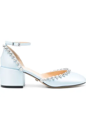 Mach & Mach Audrey Satin Pumps
