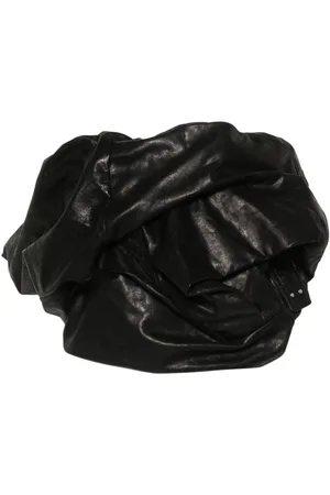 Rick Owens Draped Leather Bustier