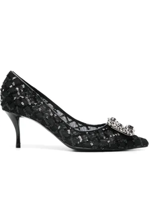 Roger Vivier Flower Strass Pumps