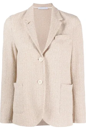 Harris Wharf London Cotton Blend Single-Breasted Jacket