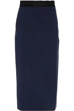 Msgm Classic Long Skirt