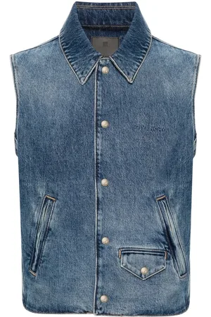 Givenchy Denim Cotton Vest