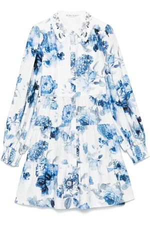 ALICE+OLIVIA Junia Printed Mini Dress