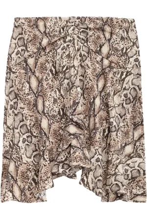 Isabel Marant Ozany Printed Mini Skirt