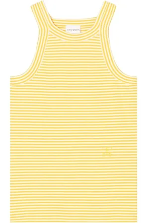Closed Striped Organic Cotton Tank Top