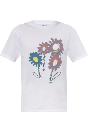 Paul Smith Floral Cotton T-Shirt