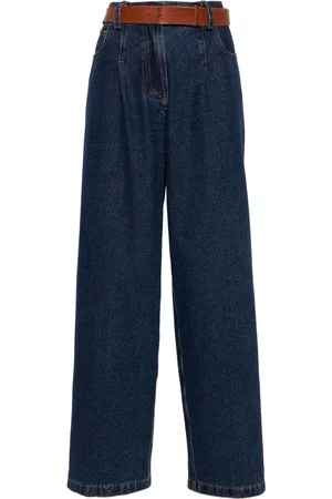 FORTE FORTE Wide Leg Denim Jeans