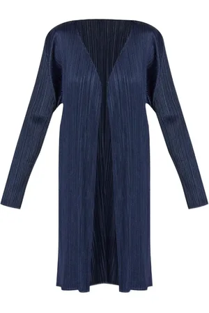 PLEATS PLEASE ISSEY MIYAKE Pleated Midi Cardigan