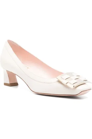 Roger Vivier Trompette Leather Pumps