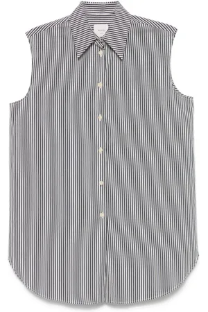 ALYSI Striped Cotton Shirt