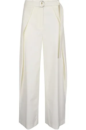 ERIKA CAVALLINI Wool Twill Amelia Trousers