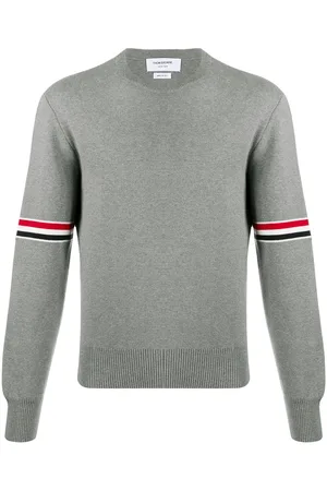 Thom Browne Rwb Cotton Sweater