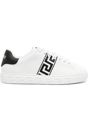 VERSACE Greca Leather Sneakers