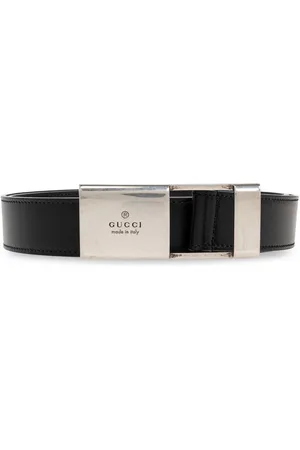 Gucci Logo Leather Belt