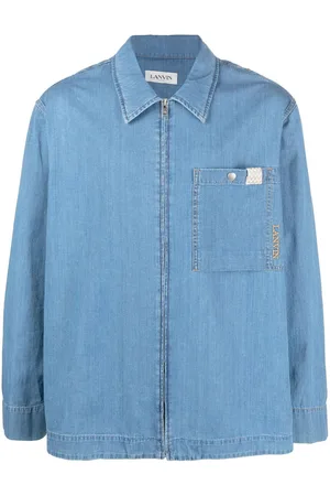 Lanvin Shirts Clear Blue
