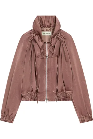 DRIES VAN NOTEN Voly Cotton Blend Bomber Jacket
