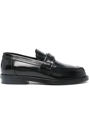 Alexander McQueen Seal Leather Loafers