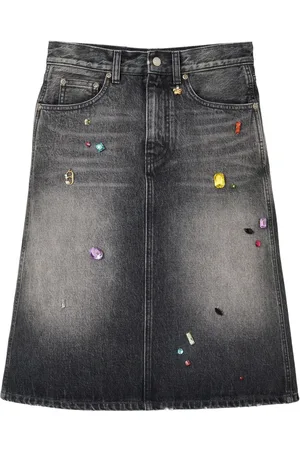 Marc Jacobs Denim Midi Skirt