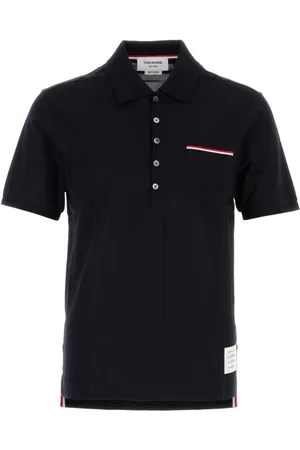 Thom Browne Rwb Cotton Polo Shirt