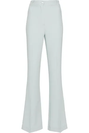HEBE STUDIO Georgia Cady Flared Trousers