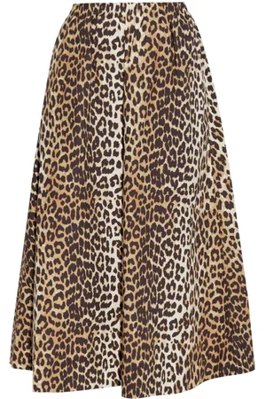 Ganni Organic Cotton Maxi Skirt
