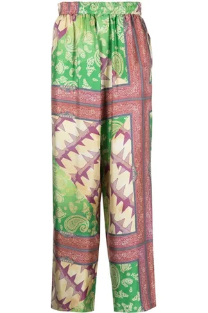 ARIES Printed Silk Trousers