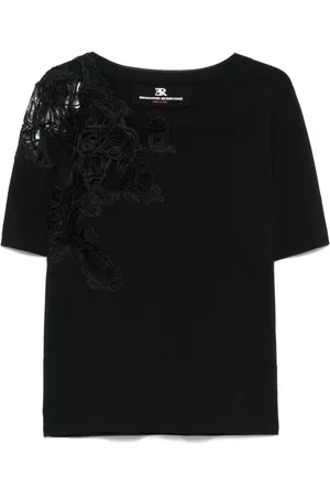 ERMANNO SCERVINO Lace Detail T-Shirt