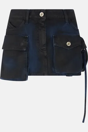 The Attico Navy and pirate black 