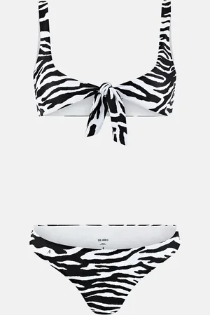 The Attico White and black bikini