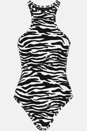 The Attico White and black one piece