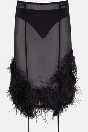 The Attico Midi skirt