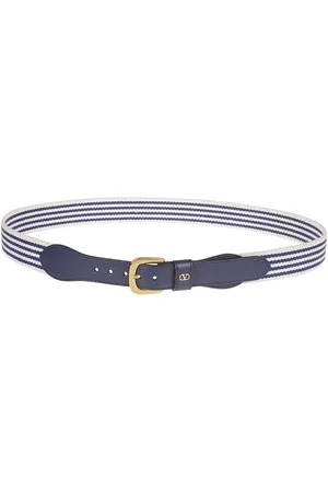 VALENTINO Calfskin Vlogo Signature Belt