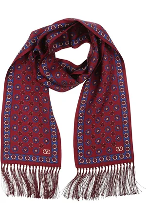 VALENTINO Bandeau Chamber Silk Scarf