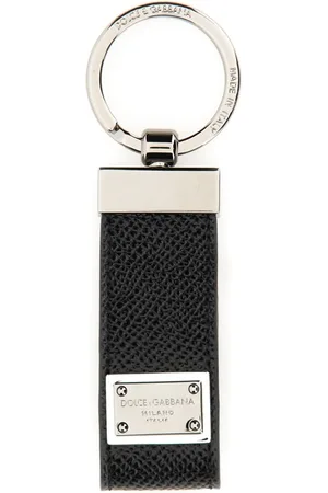 Dolce & Gabbana Keychain With Logoed Label