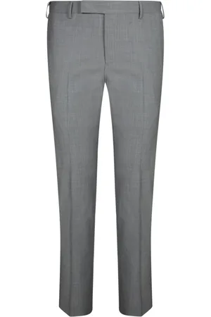 PT Torino Tailored Trousers With Textured Finish