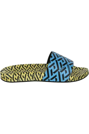 VERSACE Greca Print Slides