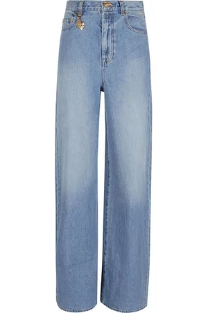 ZIMMERMANN Baggy & Wide-Leg Jeans - Women | FASHIOLA.com