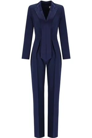 Elisabetta Franchi Oltremare Smoking Jumpsuit